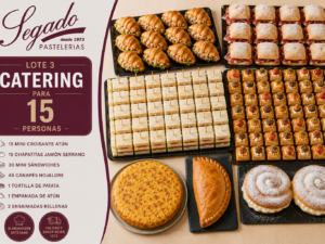 LOTE 3 (15 PERSONAS) caterting segado