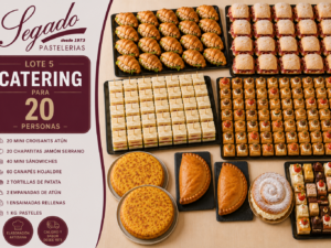 LOTE 5 (15 PERSONAS) caterting segado