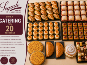 LOTE 6 (15 PERSONAS) caterting segado