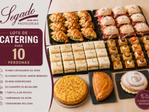 LOTE 1 (10 PERSONAS) caterting segado